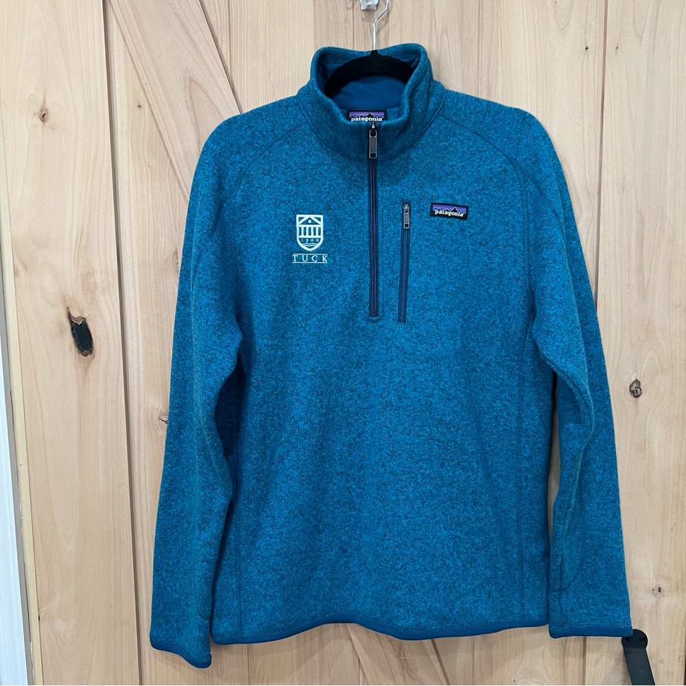 Patagonia Men’s Better Sweater 1/4 Zip Fleece Size Medium Teal